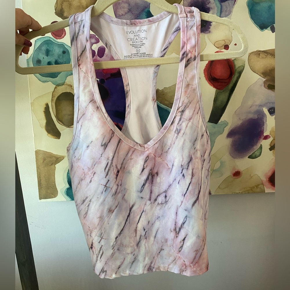 Pretty exercise top